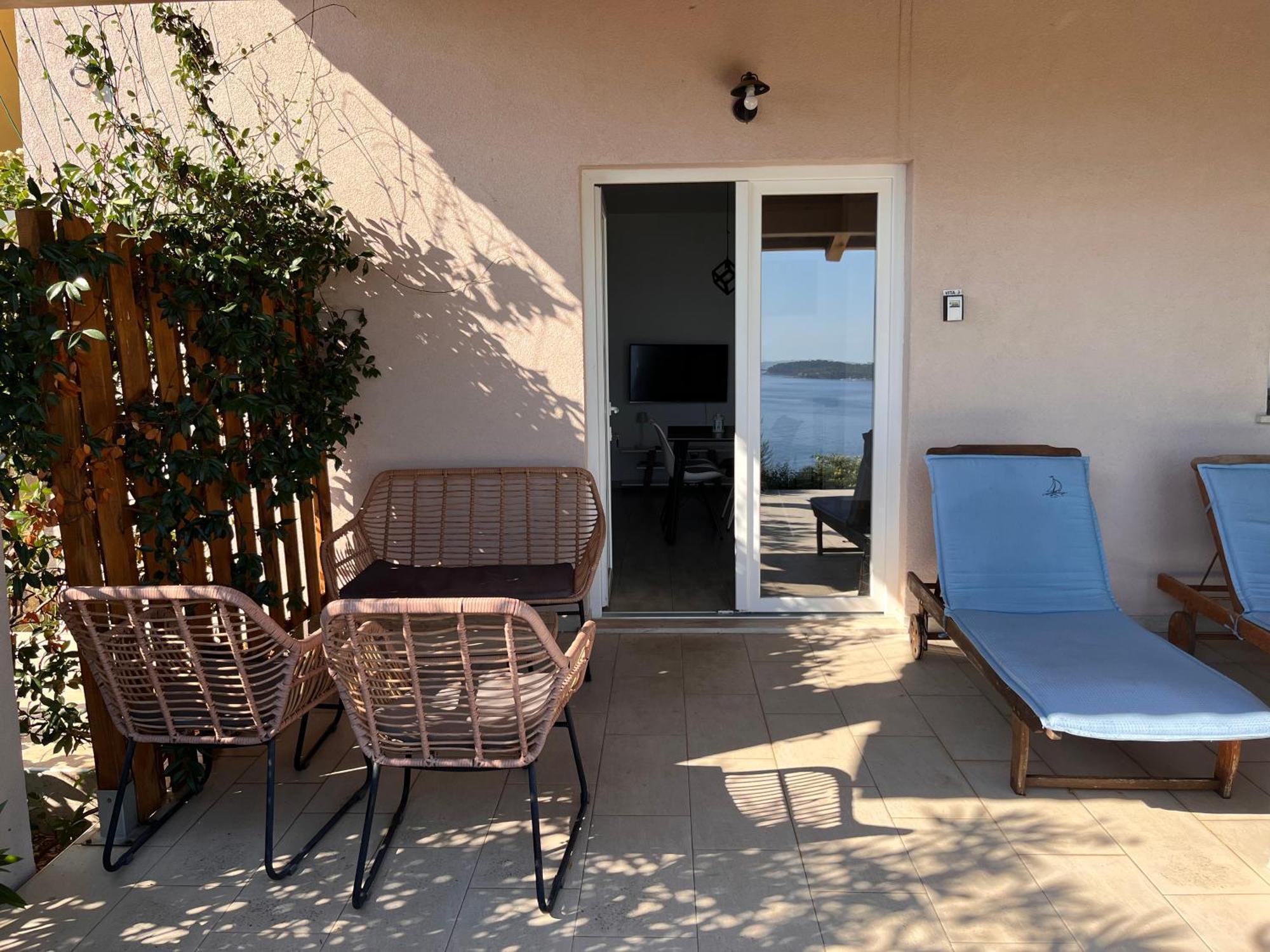 - Modern With A Beautiful View Of The Adriatic Sea Lägenhet Mlini